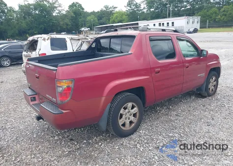 2006 Honda Ridgeline Rts из США, поврежденный, VIN 2HJYK16436H537524